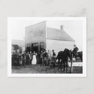 Carte Postale Salon vintage Frontier Town