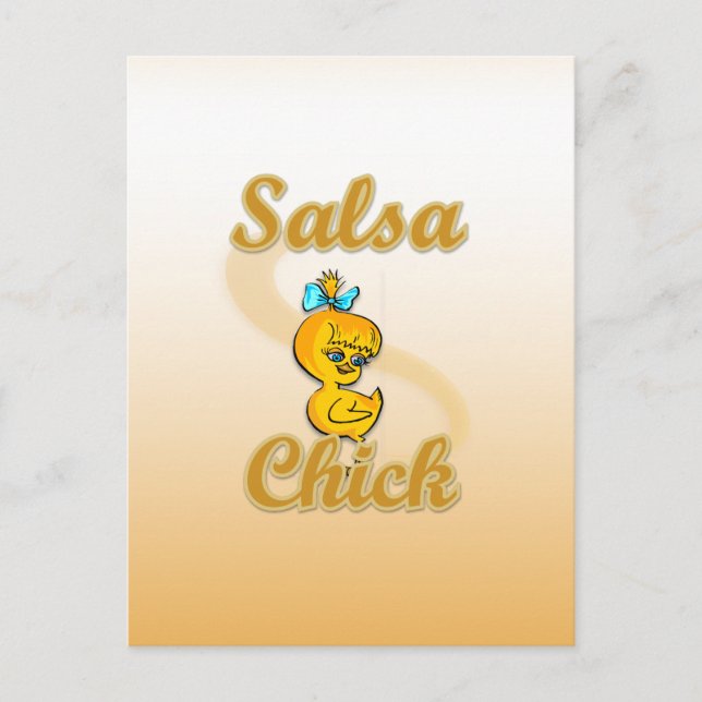 Carte Postale Salsa Chick (Devant)