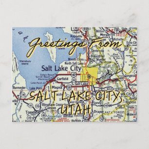 Carte Postale Salt Lake City