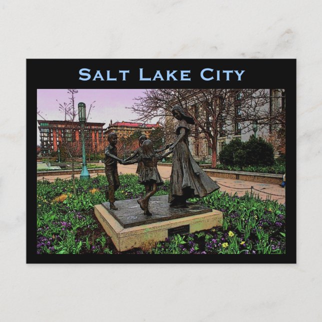 Carte postale Salt Lake City (Devant)