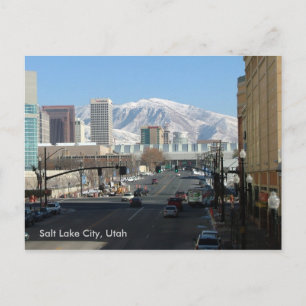Carte Postale Salt Lake City, Utah