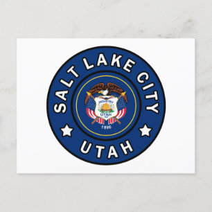 Carte Postale Salt Lake City Utah