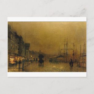 Carte Postale Salthouse Dock, Liverpool John Atkinson Grimshaw