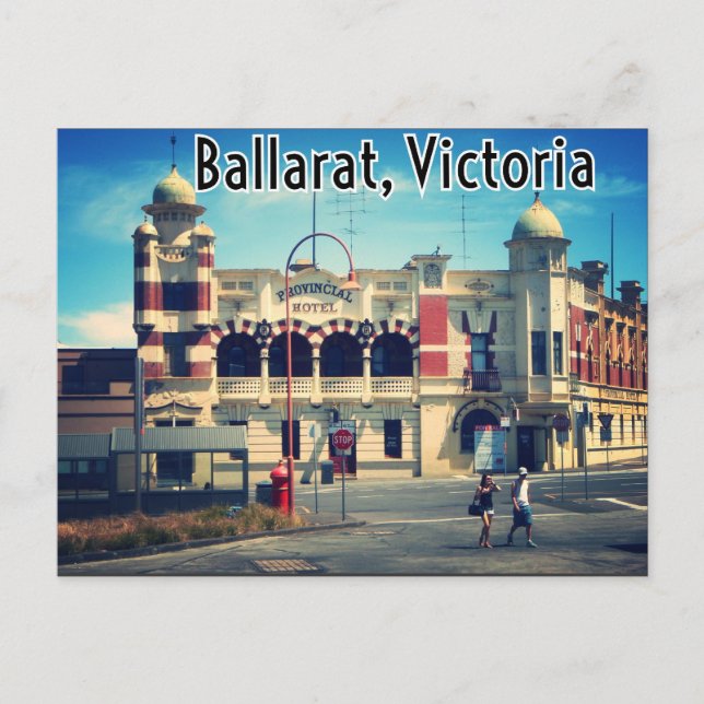 Carte Postale Salut de Ballarat Victoria (Devant)