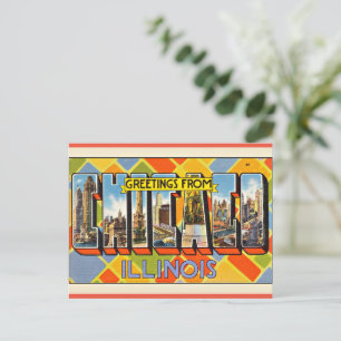 Carte Postale Salut de l'Illinois