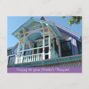Carte Postale Salut de Martha's Vineyard Postcard