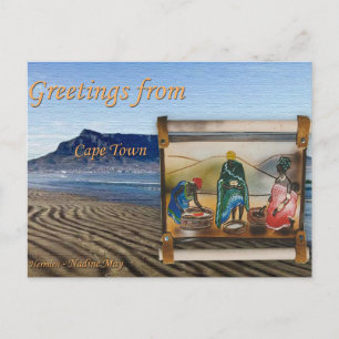 Carte Postale Salut de notre nation arc-en-ciel