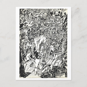 Carte Postale "Salut !", par Brian Benson Postcard