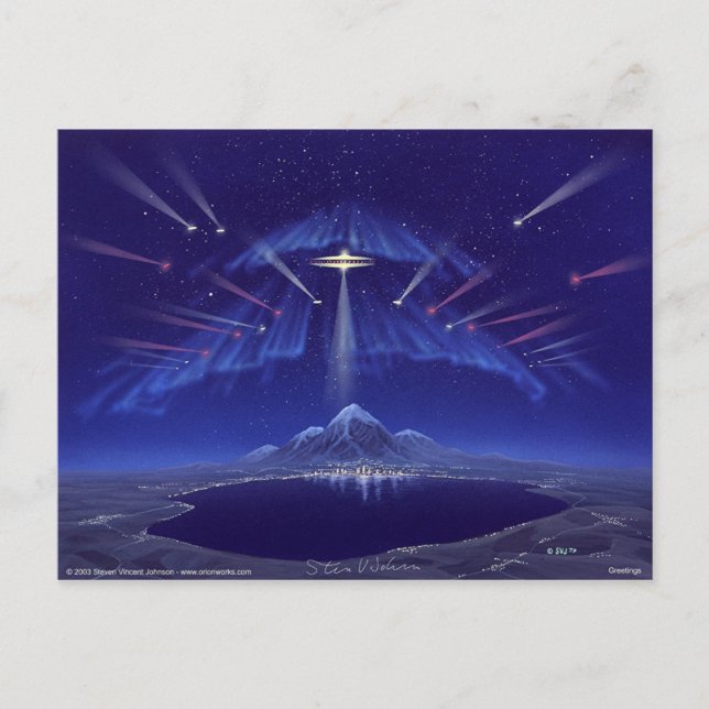 Carte Postale Salutation (Devant)