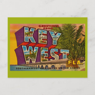 Carte Postale Salutation de Key West 