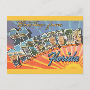 Carte Postale Salutation de Saint-Pétersbourg