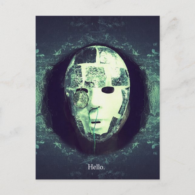 Carte Postale Salutation fragmentée (Devant)