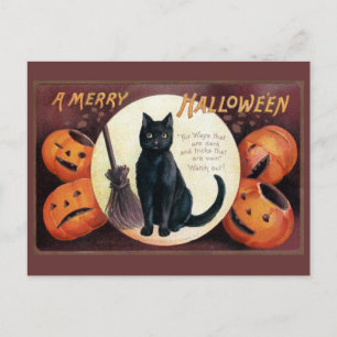 Carte Postale Salutation Halloween par Ellen Clapsaddle