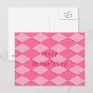 Carte postale - Salutation pour la fête des mères