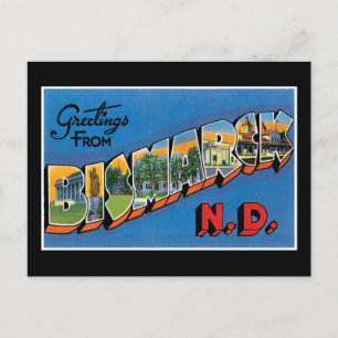 Carte Postale Salutations à Bismark