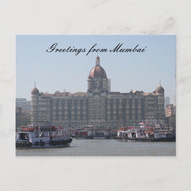 Carte Postale salutations à mumbai (Devant)