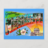 Salutations colorées du Mississippi 