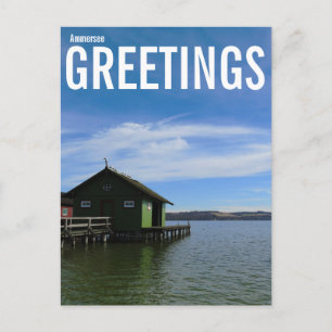 Carte Postale Salutations d'Ammersee