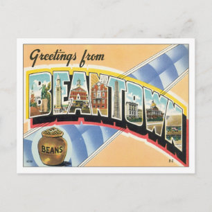 Carte Postale Salutations De Beantown Boston