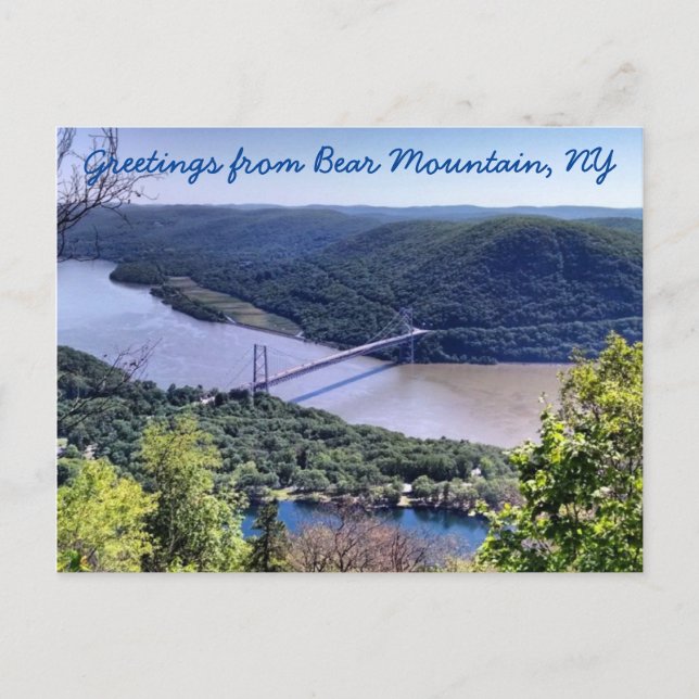 Carte Postale Salutations de Bear Mountain (Devant)
