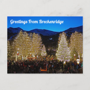 Carte Postale Salutations De Breckenridge