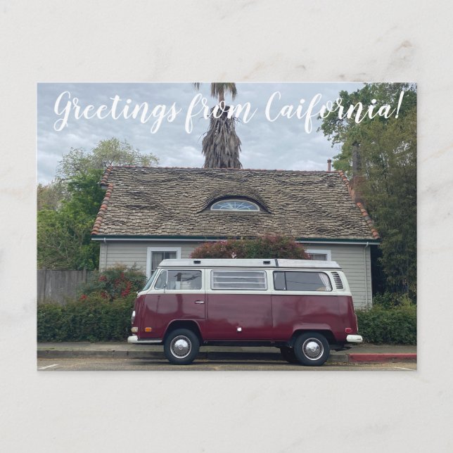 Carte Postale Salutations de Californie ! (Devant)