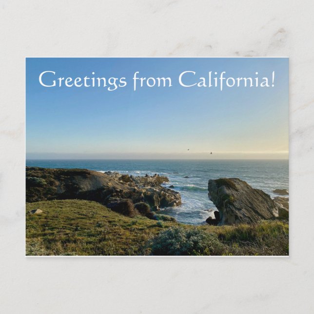 Carte Postale Salutations de Californie ! (Devant)