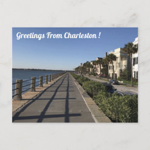 Carte Postale Salutations De Charleston