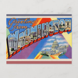 Carte Postale Salutations de DC
