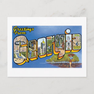 Carte Postale Salutations de Géorgie !