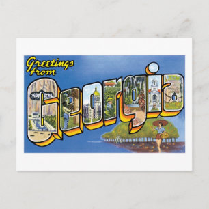 Carte Postale Salutations de Géorgie !