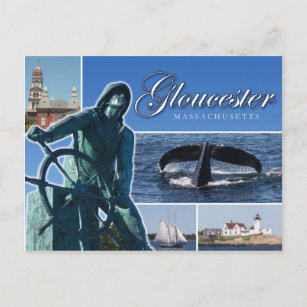 Carte Postale Salutations de Gloucester, MA