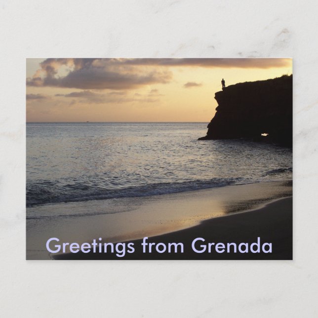 Carte Postale Salutations de Grenada Postcard (Devant)