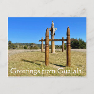 Carte Postale Salutations de Gualala !
