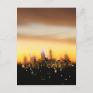 Carte Postale salutations de la grande ville