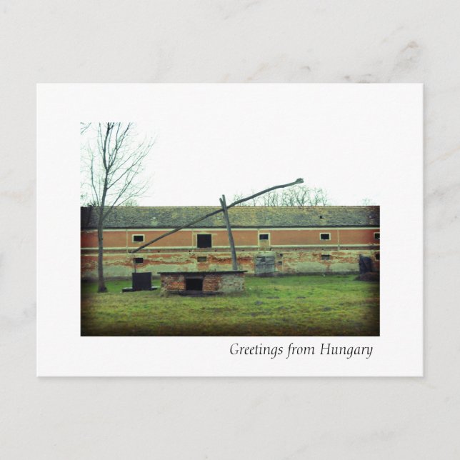 Carte Postale Salutations de la Hongrie (Devant)