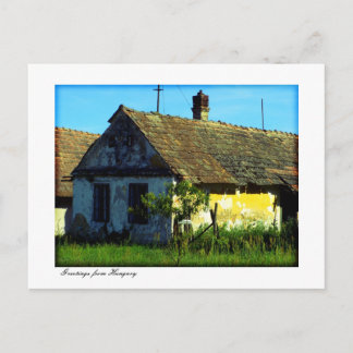 Carte Postale Salutations de la Hongrie