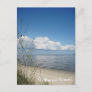 Carte Postale Salutations de la plage !