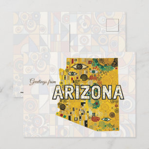 Carte Postale Salutations de l'Arizona