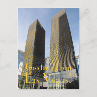 Carte Postale Salutations De Las Vegas !