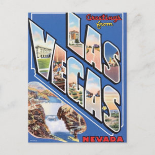 Carte Postale Salutations De Las Vegas
