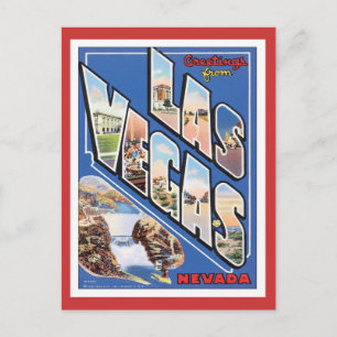 Carte Postale Salutations De Las Vegas