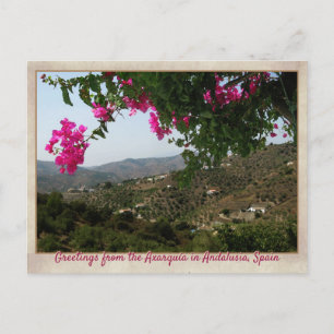 Carte Postale Salutations de l'Axarquía