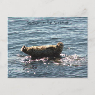 Carte Postale Salutations de l'île de San Juan
