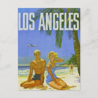 Carte Postale Salutations de Los Angeles ensoleillée