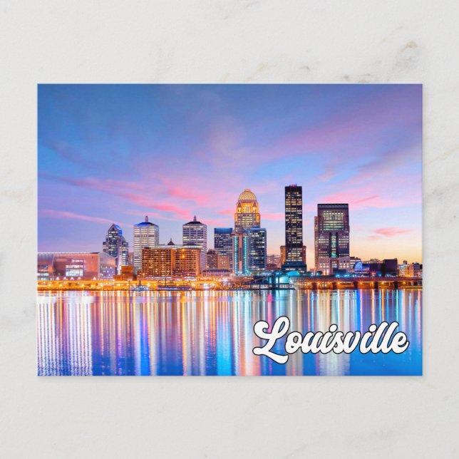 Carte Postale Salutations De Louisville, Kentucky, États-Unis (Devant)