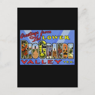 Carte Postale Salutations de Lower Rio Grande Valley Texas