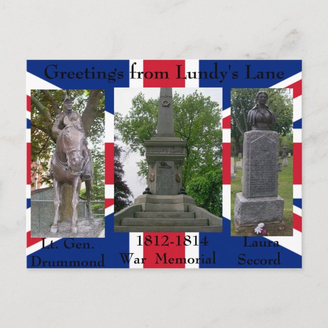 Carte Postale Salutations de Lundy's Lane - Customisé (Devant)