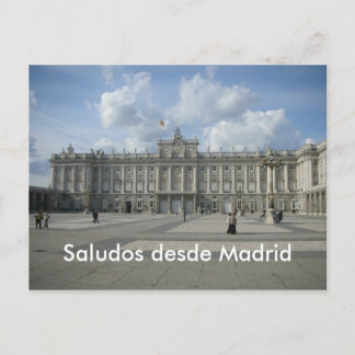 Carte Postale Salutations de Madrid