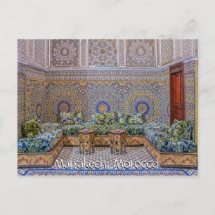 Carte Postale Salutations de Marrakech Maroc